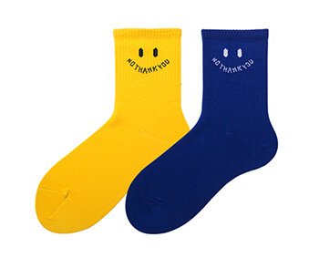 Custom LOGO colorful quarter socks for women ladies