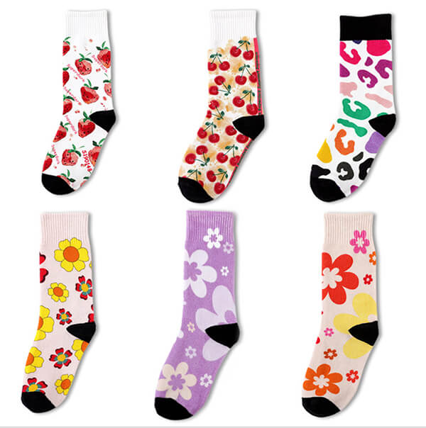 Custom Wholesale Best Sublimation Printing Socks