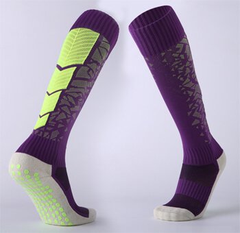 Custom anti-slip football socks