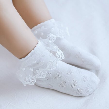 Custom children lace socks