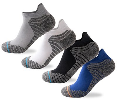 Custom cushion ankle sport socks