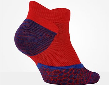 Custom low cut compression socks