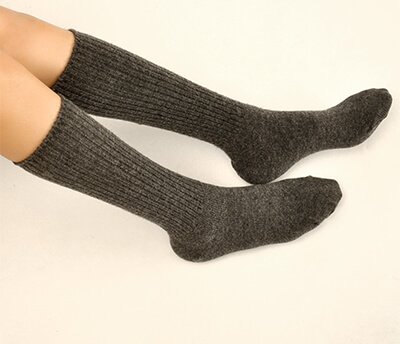 Custom tube wool socks